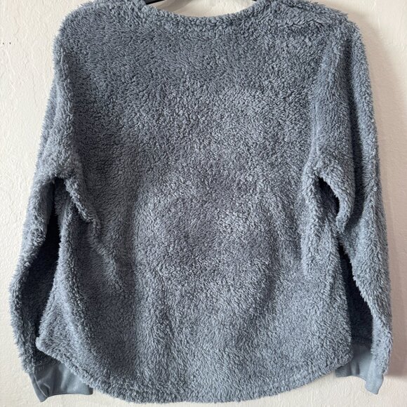 Plush Mickey and Minnie Pull-over Crew Sweatshirt Size XL - Picture 4 of 4